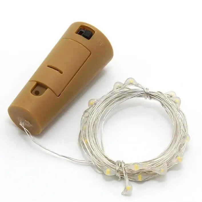 В форме пробки для винной бутылки 10 светодиодный s/20 s DIY свет шнура | Лампы и