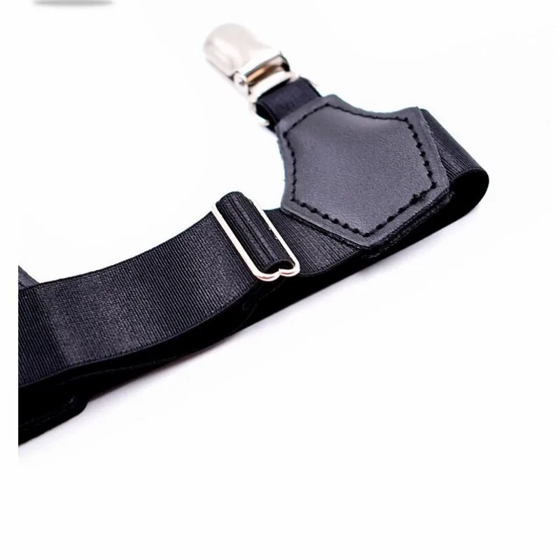 

Men's Socks Stays Garters Elastic Nylon Adjustable Socks Holders Crease-Resistance Belt Suspenders