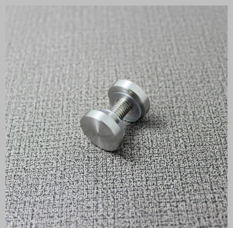 

free shipping M6 double threaded screw mirror nail Glass acrylic Decorative Nail household advertising screw fixed nail