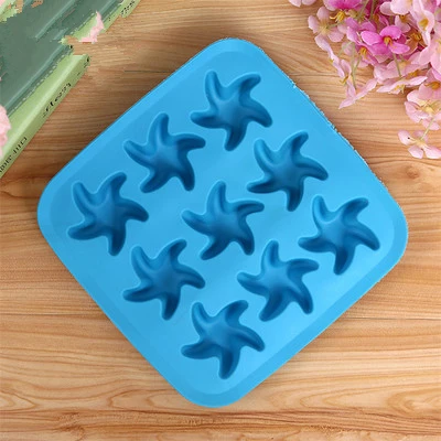 9 Морская звезда форма силиконовая для льда лоток с формой кубиков мороженое торт