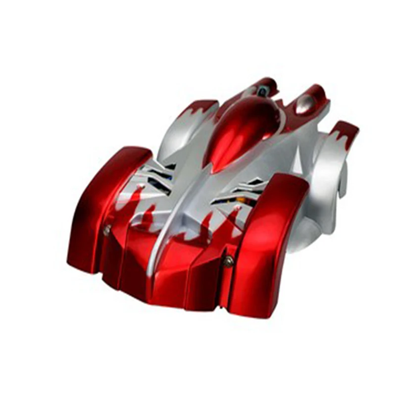 without retail box Mini Wall Climbing RC Car With LED Lights Remote Control 360 Degree Rotation Gravity Induction Racing Car Gift Toys for children - Цвет: without retail box