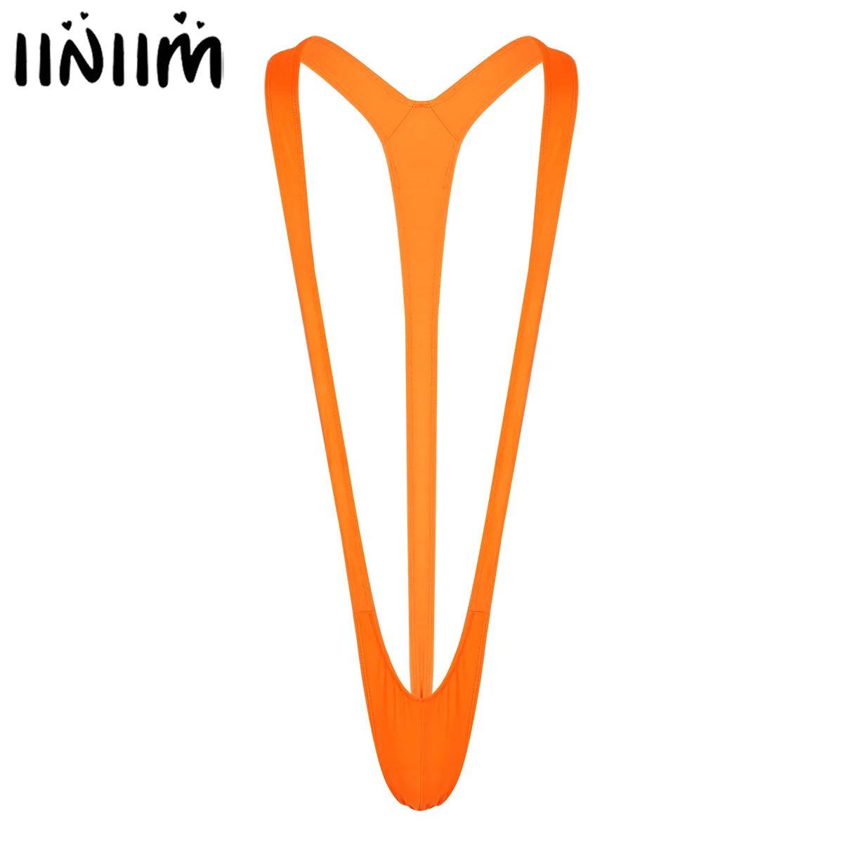 Мужское сексуальное боди растягивающийся бандаж блестящий фтор сексуальный