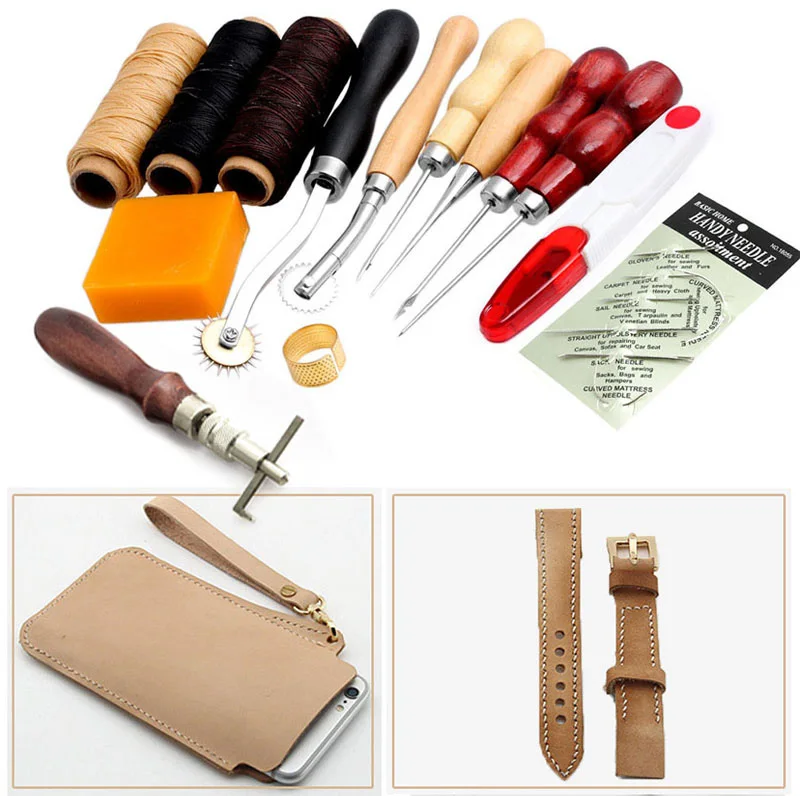Набор ручных инструментов для шитья 14 шт./компл.|kit kits|awl toolawls hand tools |