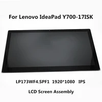 17 3 inch ips led lcd lp173wf4 spf1 front glass display screen assembly for lenovo ideapad y700 17 y700 17isk 80q0 non touch