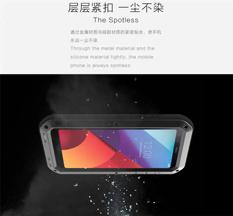 Алюминиевый металлический бронированный чехол для LG G7 чехол ThinQ G6+ стекло Gorilla glass противоударный чехол 360 полный корпус защитный чехол для LG G6 чехол