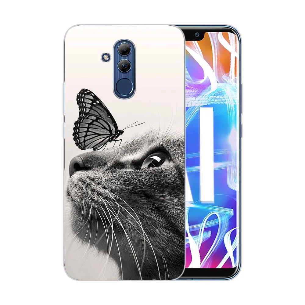 Fundas 6 3 &quothuawei mate 20 Lite Чехлы силиконовые TPU мягкая задняя крышка прозрачный для huawei