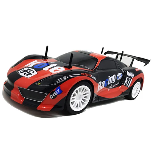 Red with battery Радиоуправляемая машина для Laf GT3 2,4G 1:10 Дрифт Гоночная машина высокая скорость машина чемпиона Радиоуправляемый автомобиль гоночный автомобиль модель Электрический RTR игрушка - Цвет: Red with battery