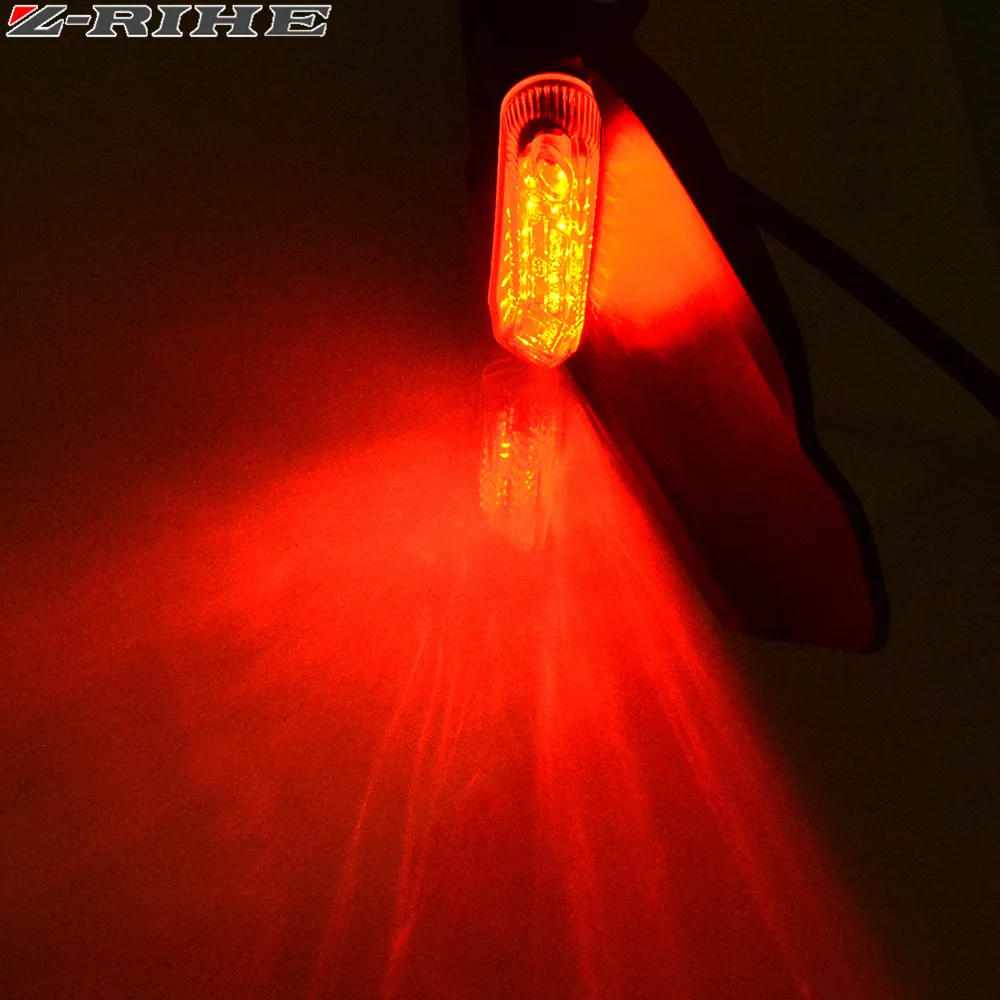 12LED задний светильник для мотоцикла, поворотники для мотоцикла, заднее крыло, мигалка, стоп-сигнал, сигнальная лампа для KTM CR EXC WRF