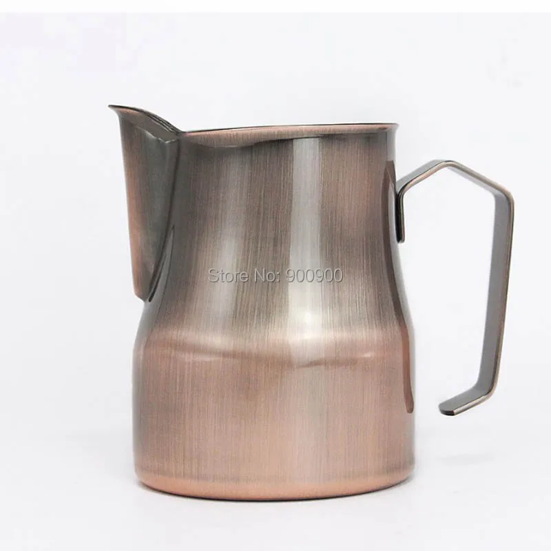 SUS 304 толще из нержавеющей стали молочник для Кофе Barista gear кувшин Итальянского Типа латте арт 550 мл кофейная насадка для взбивания молока