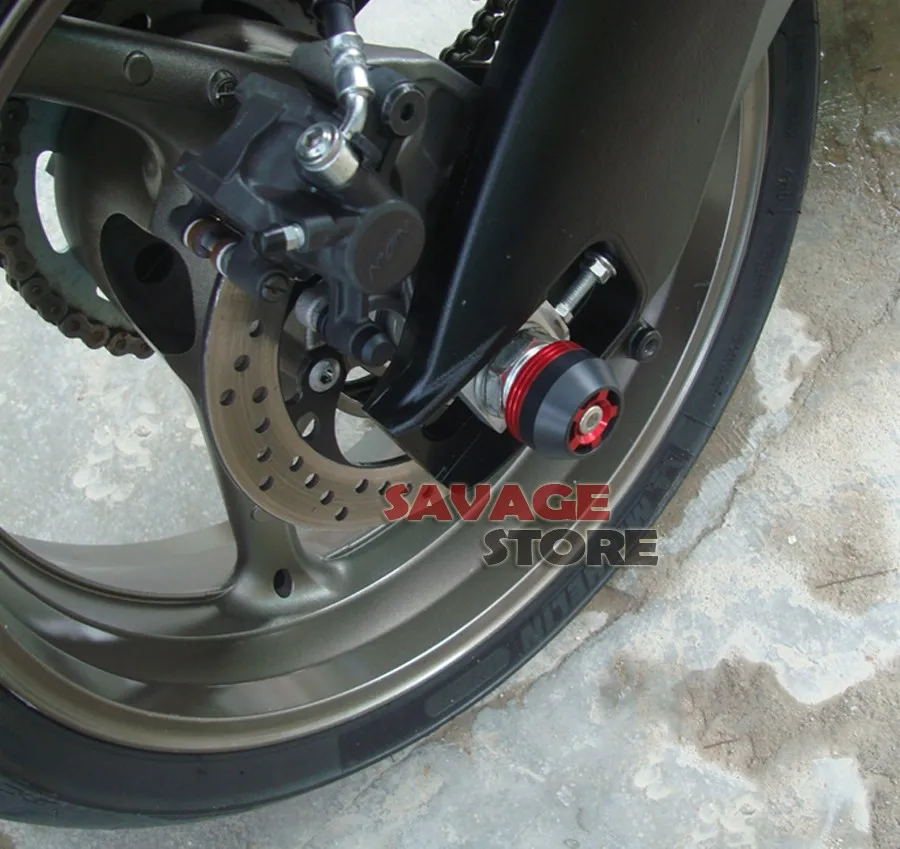 Передний Задний Мост вилка Краш ползунки для SUZUKI GSXS 1000/F GSX-S1000 GSX-S1000F- 16 17 мотоцикл колеса протектор GSX-S