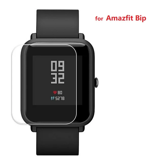 2 шт. нано Полное покрытие экрана протектор для Xiaomi Huami Amazfit Stratos 2 2 s Amazfit Bip защитная пленка фольги(не стекло - Цвет: for Amazfit Bip