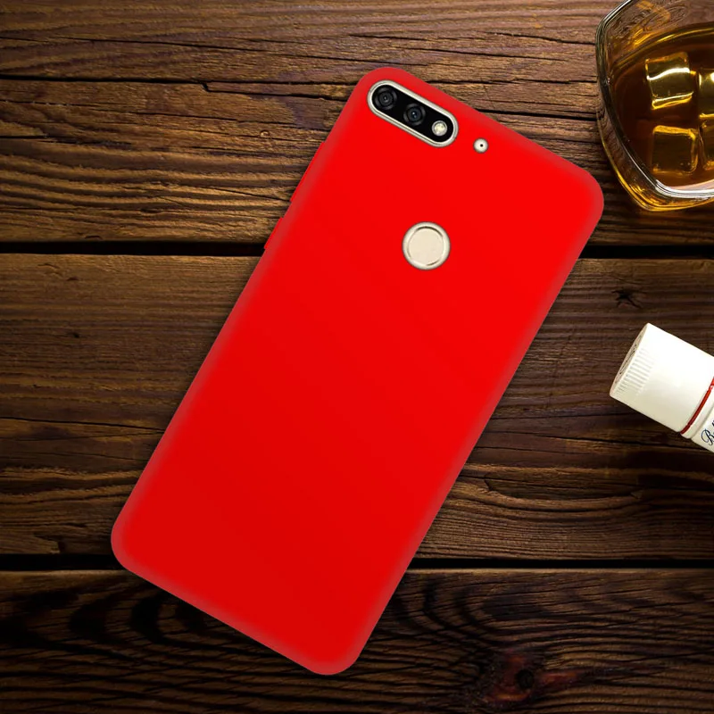 Geruide для huawei Honor 7C силиконовый чехол TPU мягкая защитная задняя крышка для Honor 7A PRO huawei Y6 PRime чехол для телефона s