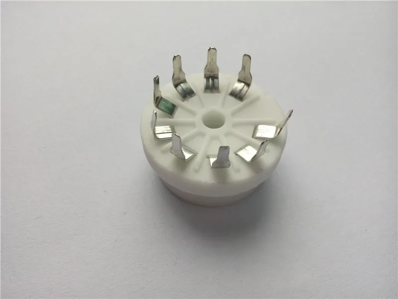 10 шт. керамическая розетка для усилителя PCB 6N1 6N2 6N4 6N11 12AX7 12AU7 ECC83 ECC82 | Обустройство