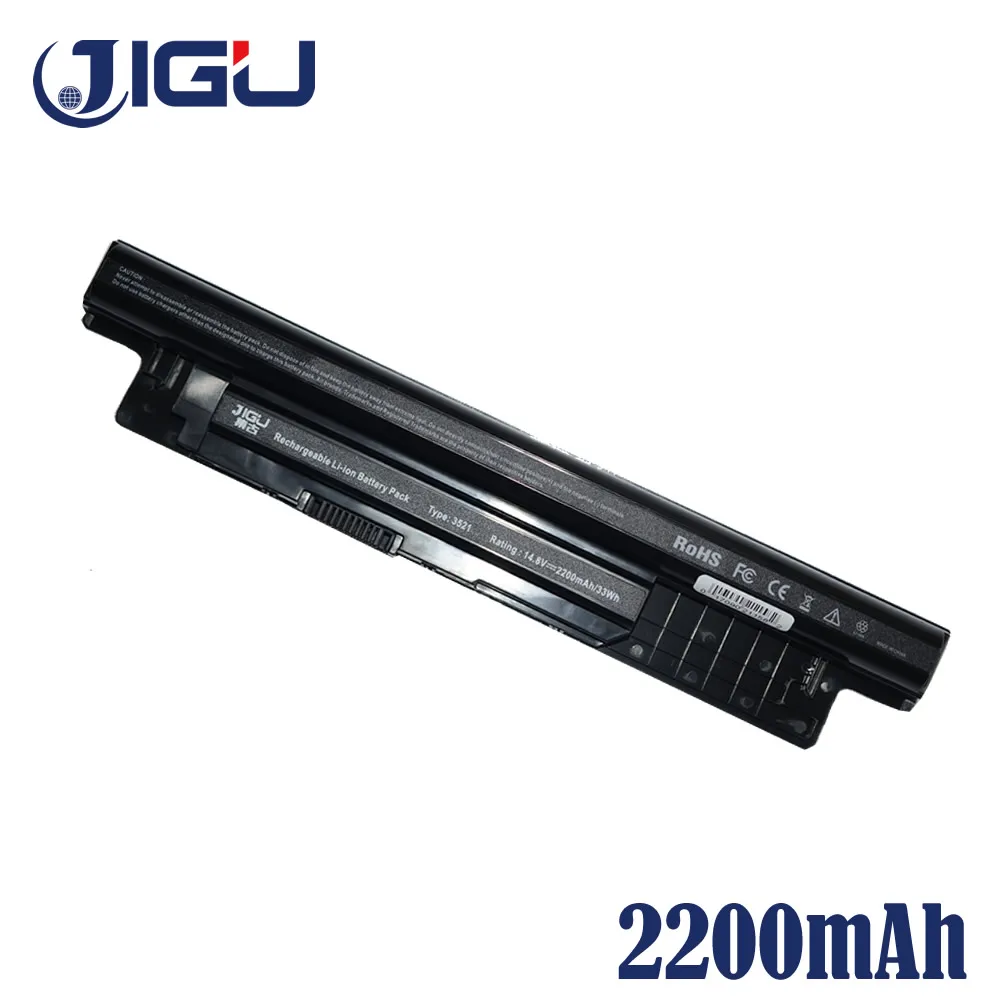JIGU ноутбука Батарея для Dell 6XH00 DJ9W6 8RT13 PVJ7J T1G4M V8VNT Inspiron 14R (5421) 14 15 3521 17 5000 серии (5748)|battery