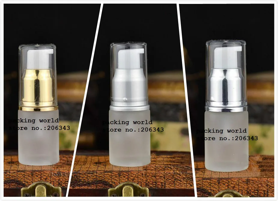 15 мл насос для отжима матового стекла лосьона эмульсии основы сыворотки эссенции