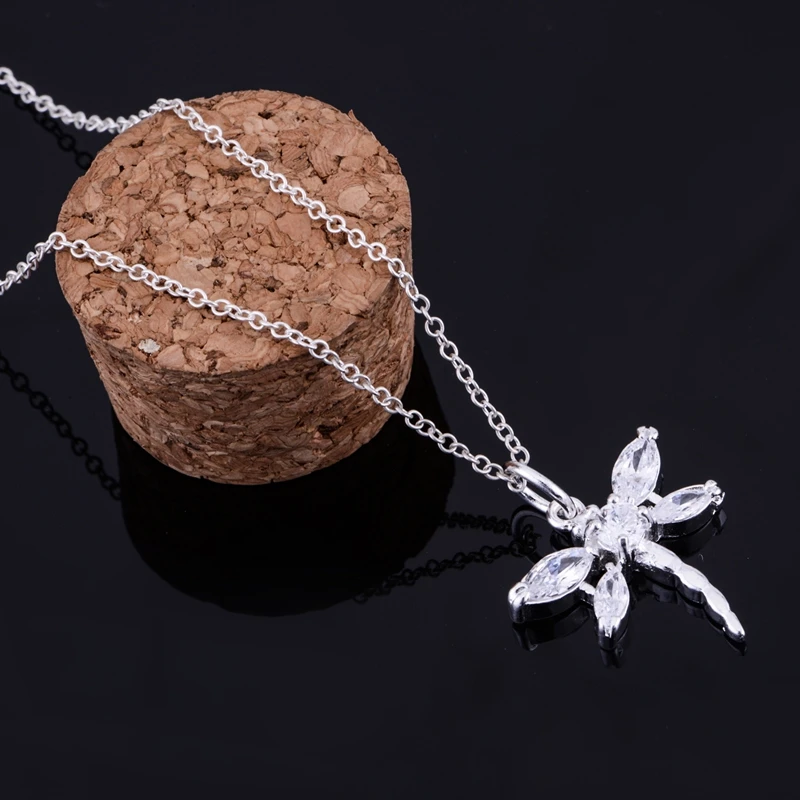 Посеребренное ожерелье Посеребренная Подвеска модные ювелирные изделия