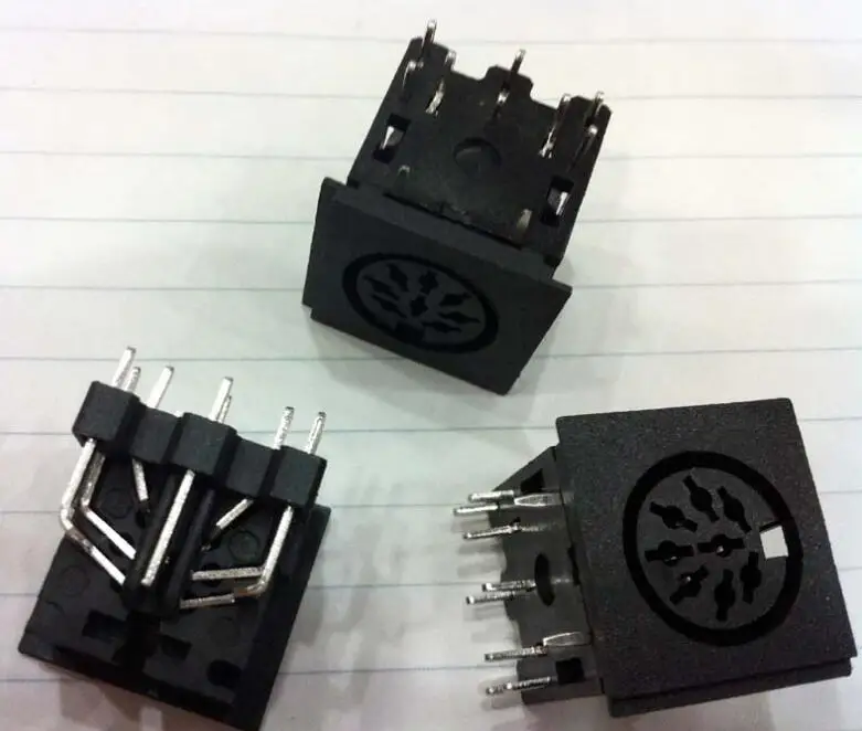 10 шт. Панельное крепление для печатной платы MIDI 5 Pin/8 Pin Jack|jack jack|jack 5jack pin |