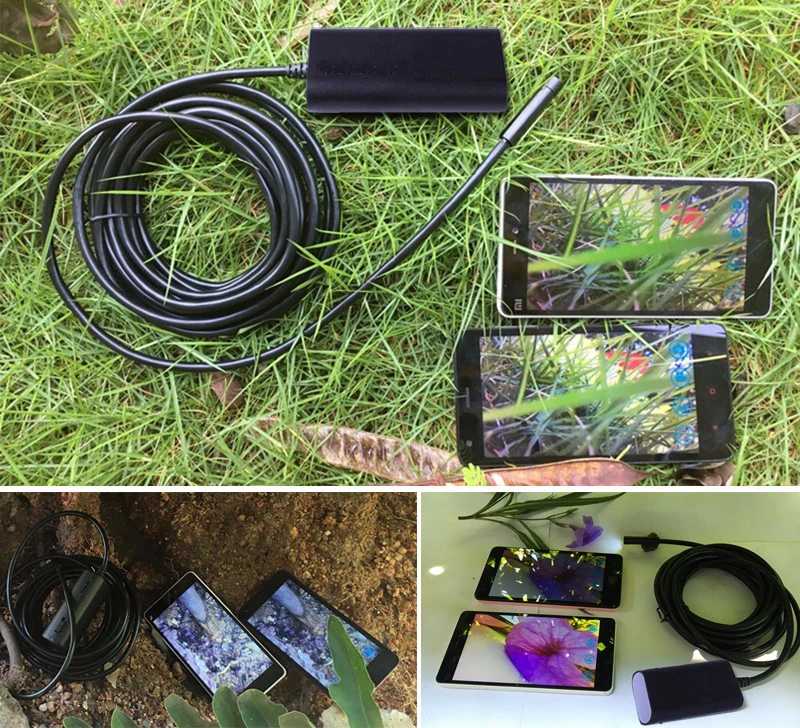 HD 2MP 1080x720 WIFI эндоскоп App Remote Control 2m | Безопасность и защита