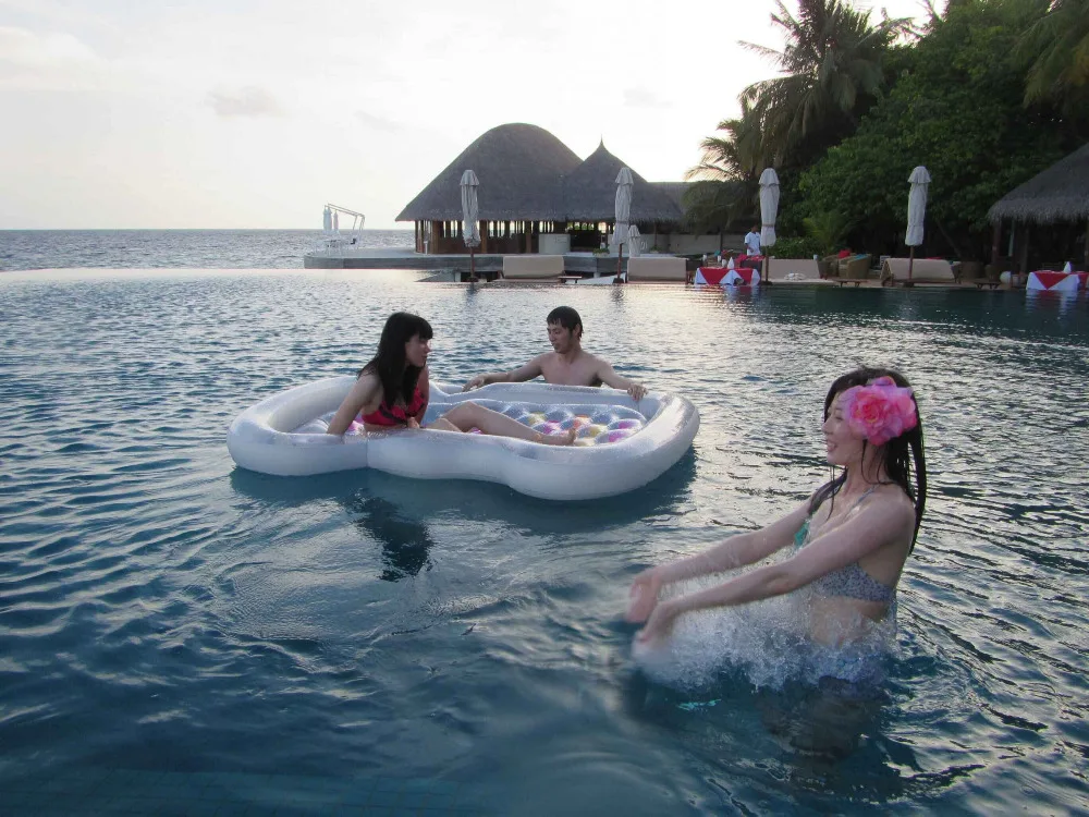 Надувной плавающий ряд 160*85 см надувные матрасы палуба chiar летнее кресло для