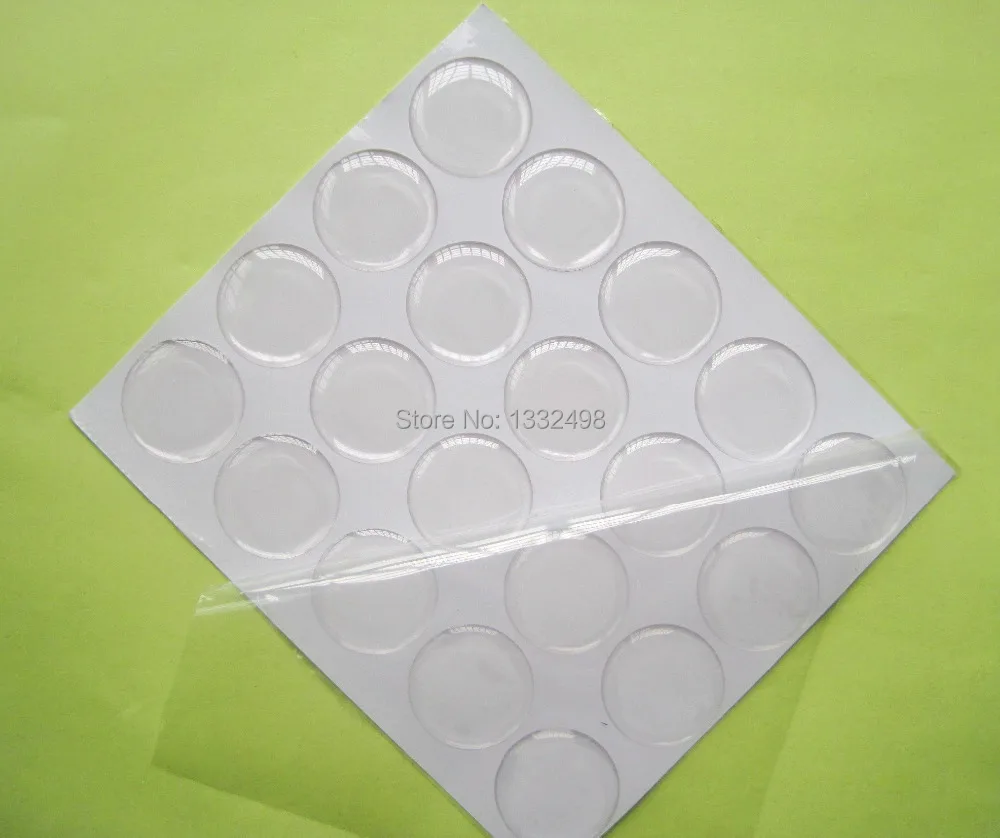 1000 шт./лот 1 &quotпрозрачные эпоксидные клейкие круглые наклейки 3D купол Круг