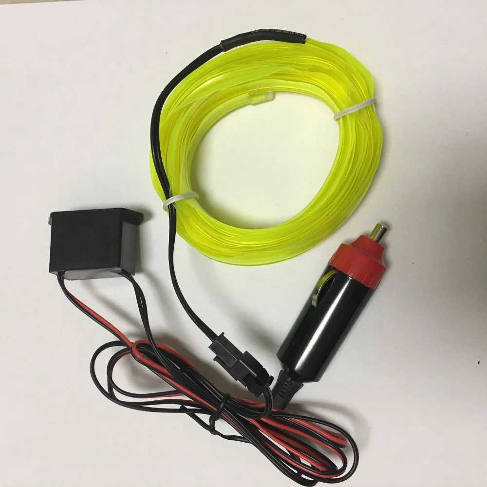 2 3 мм Бесплатная доставка пинг водонепроницаемый рант el провод светящийся