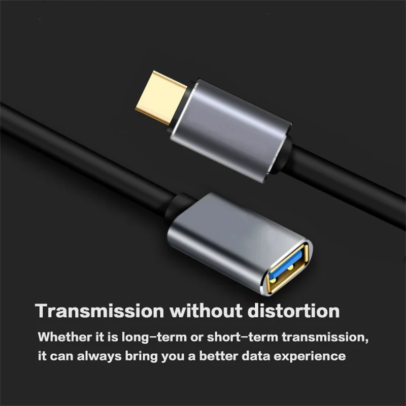 Переходник с USB C на 3 0 OTG штырь гнездо 5 Гбит/с|Кабели VGA| |