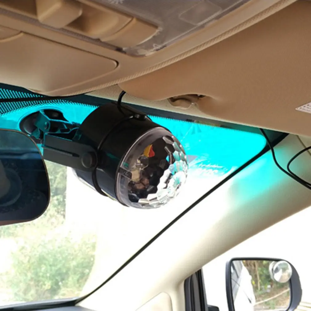 USB RGB LED диско-шар DJ Вечеринка световой эффект удаленный звук активированный