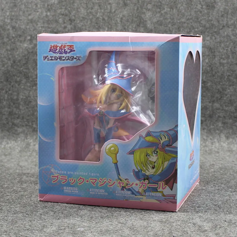 Yu-Gi-Oh фигурка темного волшебника девушка фигурка игрушки Мана с крылатым Kuriboh Дуэль город аниме модель куклы