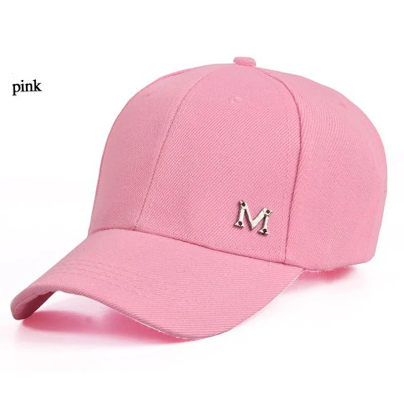 [Shinetower] Для мужчин женщин Кепки S Шапки букву м хлопок Бейсбол Кепки|cotton baseball