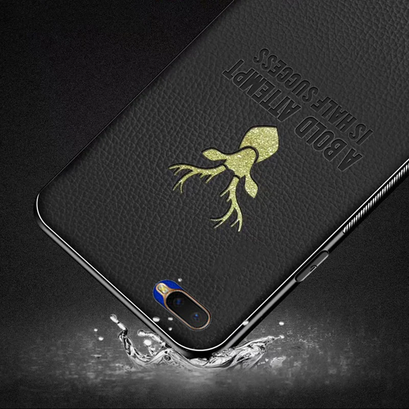 Casing For OPPO K1 Case Plating border leather Soft phone case K 1 protective Cover OPPOK1 Glitter deer back cases | Мобильные