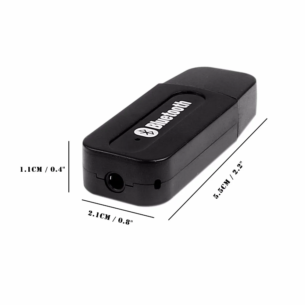 USB автомобильный Bluetooth адаптер аудио музыкальный приемник ключ 3 5 мм порт авто AUX
