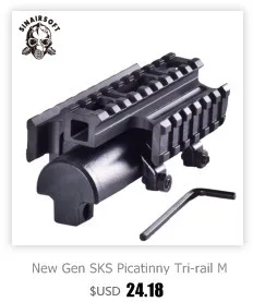 SINAIRSOFT Тактический Aks 74U Picatinny Rail Handguard многофункциональный алюминиевый режущий B11 охотничий страйкбол Пейнтбол Аксессуары