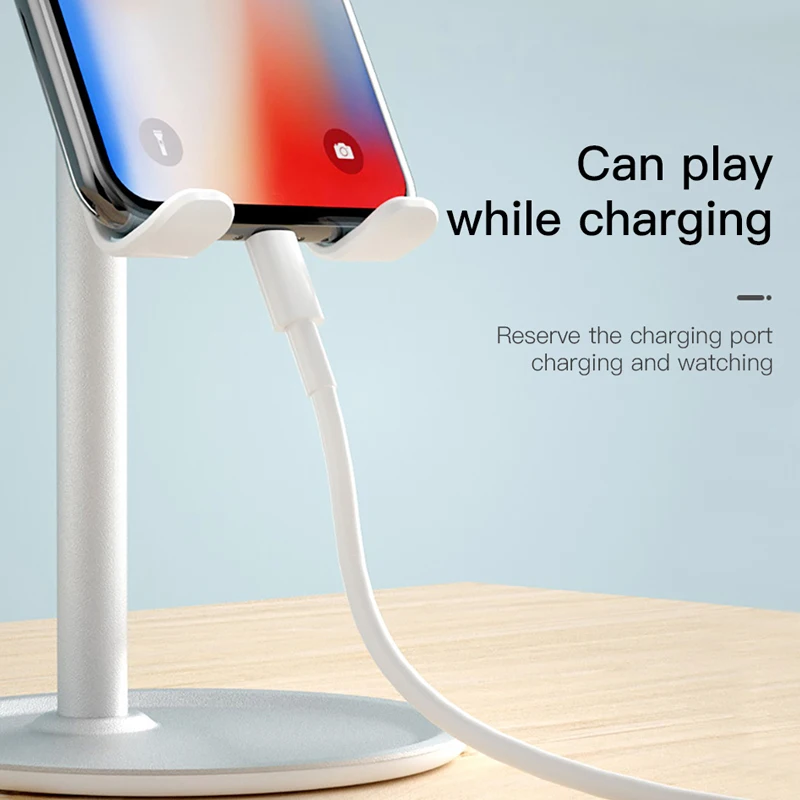! ACCEZZ Универсальный держатель для планшетов iPhone 7 X Samsung Xiaomi iPad Air металлическая