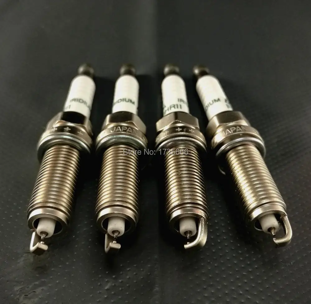 4 шт. иридиевая Свеча зажигания 22401 JD01B FXE20HR11 прямая замена для Nissan Altima 3.5L Cube 1.8L NV200