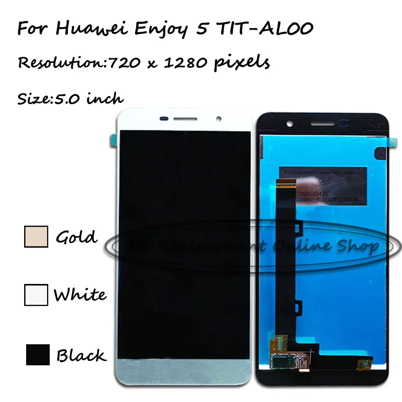 Для Huawei Enjoy 5 TIT AL00 CL00 TL00 UL00 CL10 LCD дисплей с сенсорным экраном дигитайзер Замена