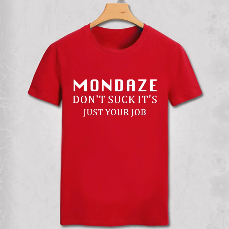 Рабочая футболка Офисная модная мужская и женская Повседневная рубашка из