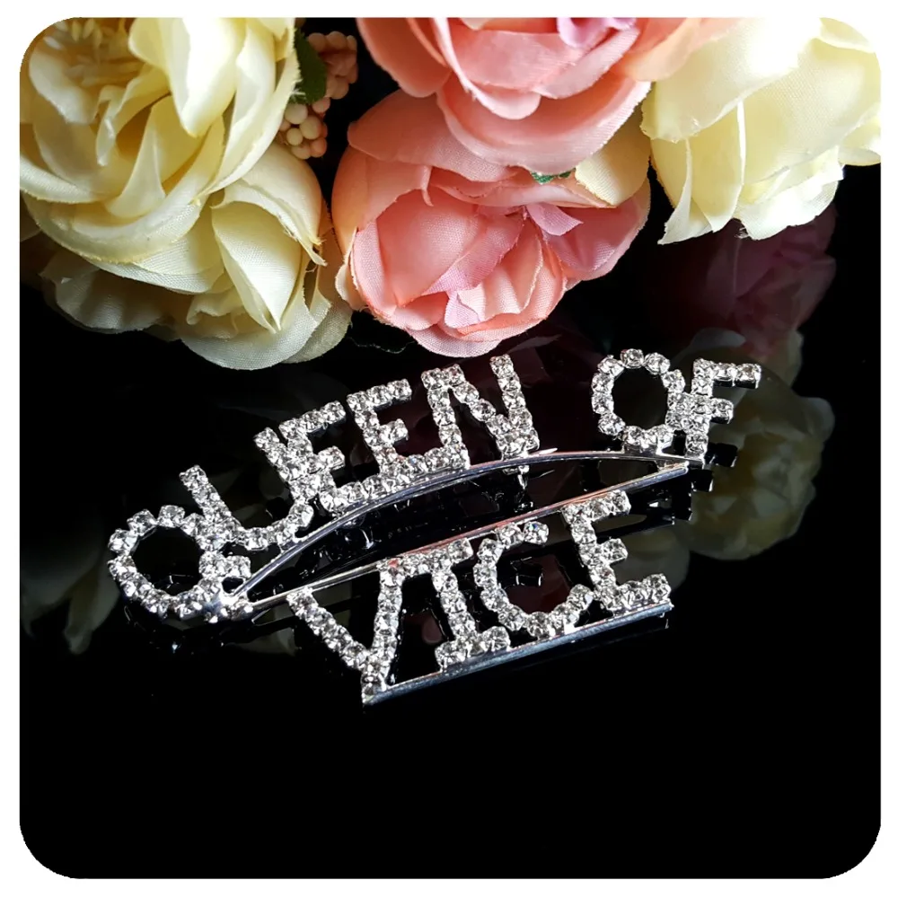 Прозрачная брошь со стразами и булавками КОНАЙ ВЕСА ювелирные изделия ручной