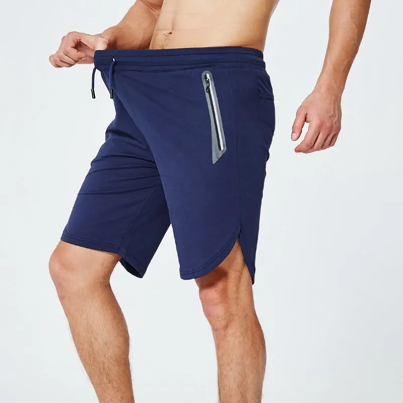 Мужские шорты для бега Vertvie Однотонные эластичные повседневные спортивные
