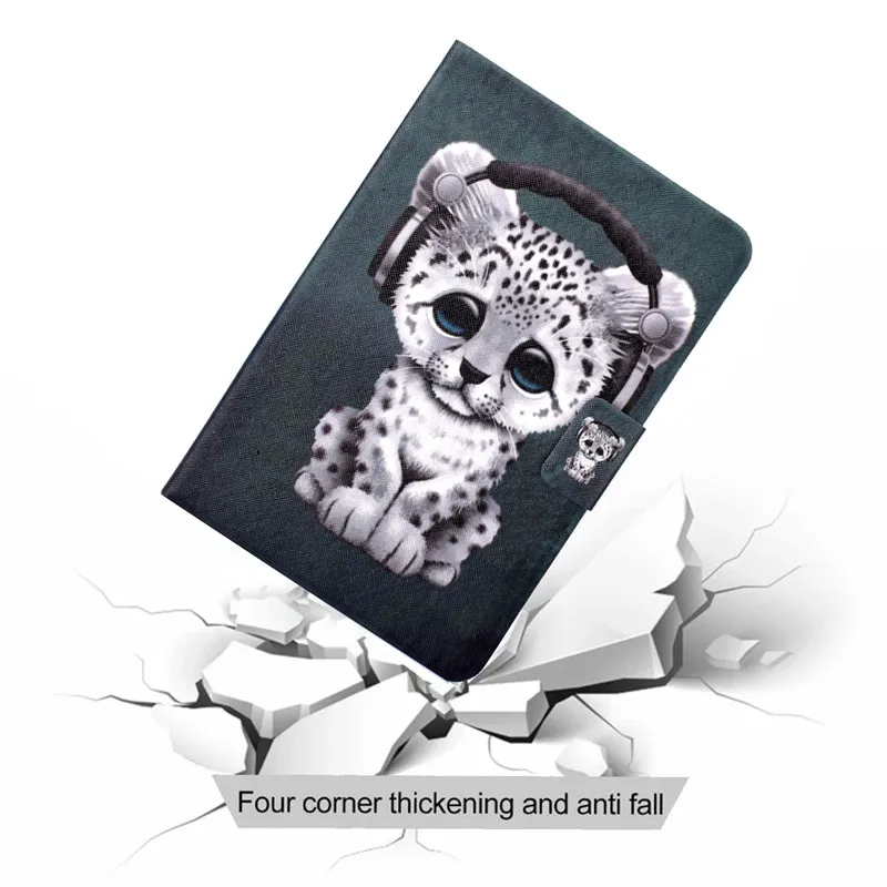 Wekays для Apple iPad Pro 11 дюймов мультфильм бабочка кожаный чехол для Coque iPad Pro 11 планшет чехол для телефона