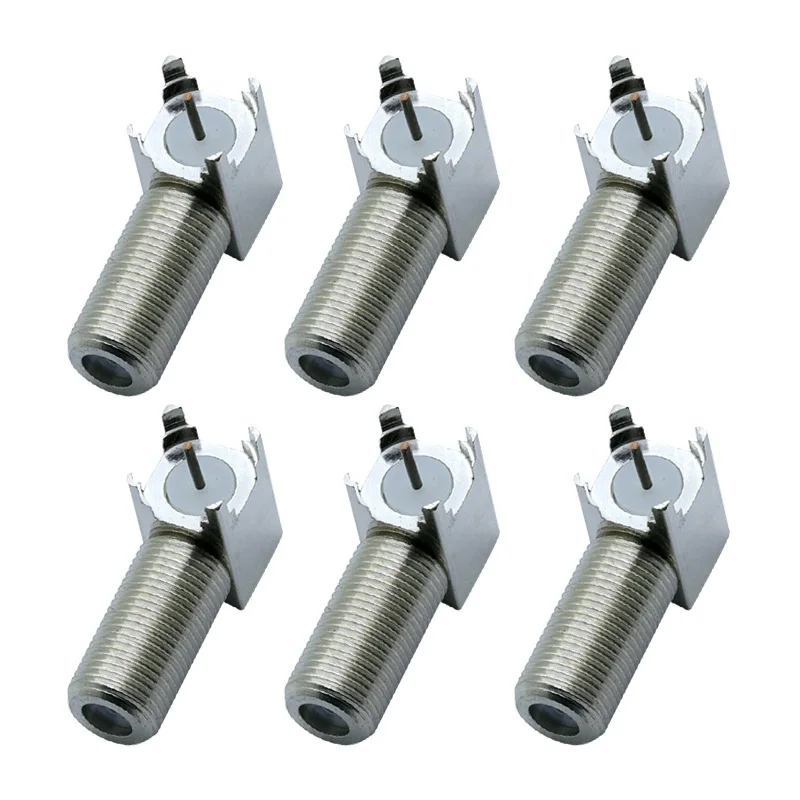 1 шт F типа адаптер для монтажа на панель женский PCB соединитель коаксиальный РФ