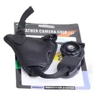 Камера Черный Большой треугольник кожаный мягкий ремешок на запястье для canon nikon SLRDSLR