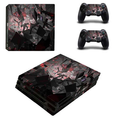 YSP4P-1174 Hello kitty Cat PS4 Pro наклейка для кожи виниловая наклейка для консоли Playstation 4 и 2 контроллера PS4 Pro наклейка для кожи - Цвет: YSP4P-1174