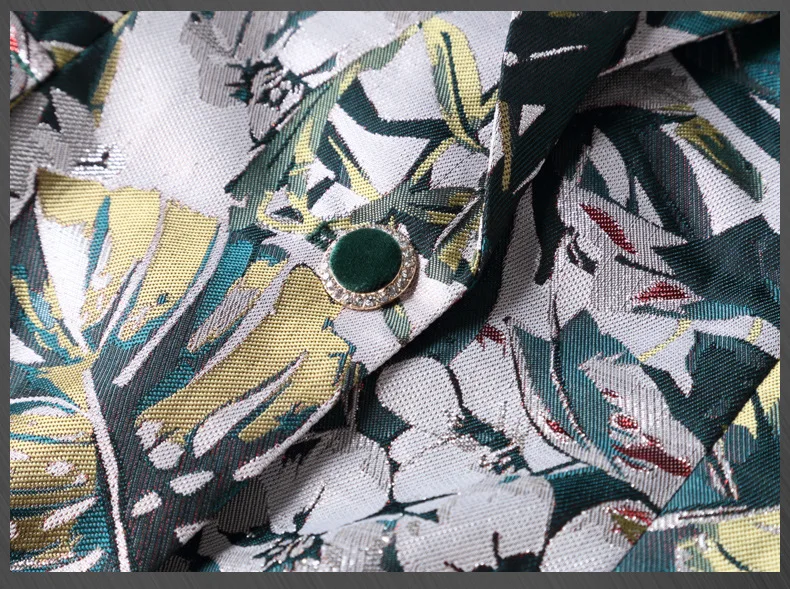 

Work Fashion Pant Suits 2 Piece Set for Women Floral long sleeve Blazer Jacket & Trouser Office Lady Suit Feminino 2019