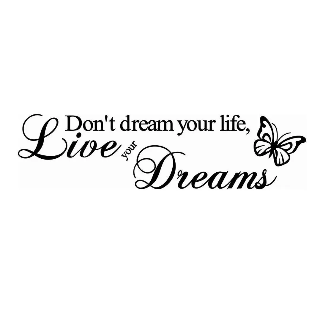 Домашний декор самоклеющиеся обои с буквенными узорами бабочки Сделай Сам