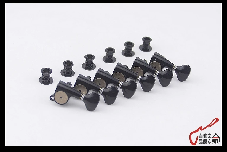 1 компл. оригинальными 6 в линию gotoh sgs510z-s5-hapm блокировки регулировка высоты Гитары Колки тюнеры(черный) сделано в Японии