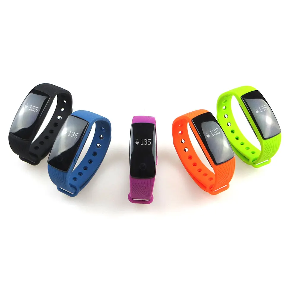 ID107 Bluetooth Bracelet smart band Smart Heart Rate Monitor Wristband Activity Fitness Tracker vs mi 2 | Электроника