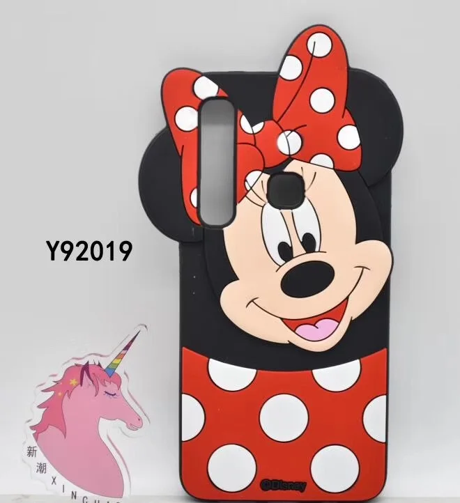 For Huawei G7 Y3 5 6 7 G610 4X Soft 3D Minnie Mouse Polka Dot Case Mate10 lite P smart Nova 3i 2plus Cartoon Kids Kawai Cover |
