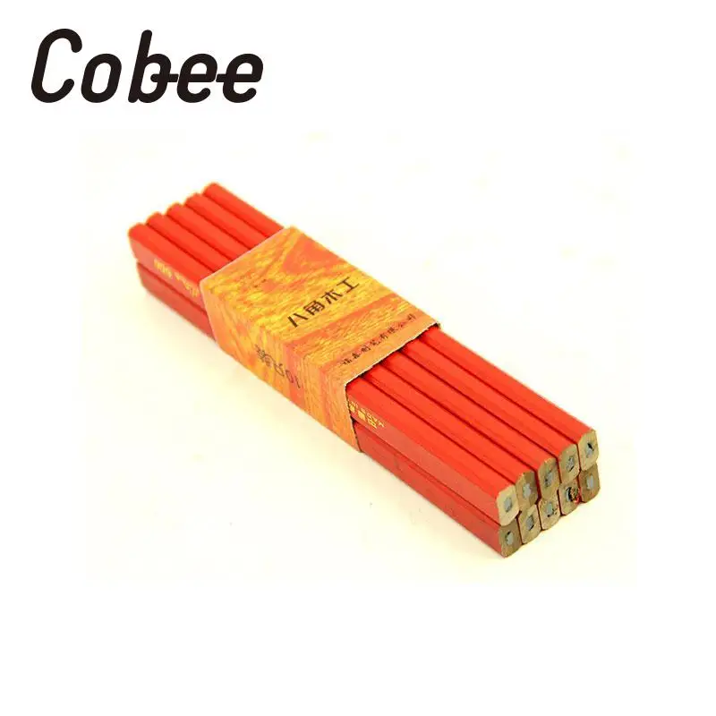 Cobee 30 шт./лот Сделай Сам 175 мм столярные карандаши для строителей столярные изделия для деревообработки канцелярские принадлежности для дома и школы