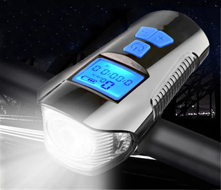 4 режима USB фонарь для велосипеда и компьютер 6 Режим Рог фонарик цикл