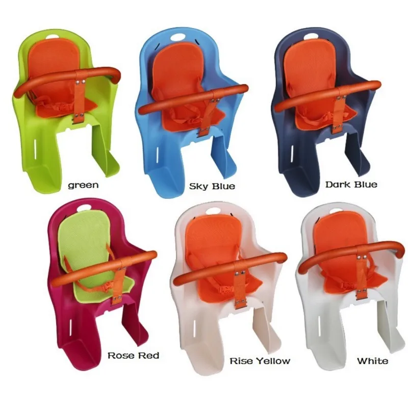 AOXIN Children bicycle safety seats high-quality green plastic Road bike folding kids baby back seat mat | Спорт и развлечения